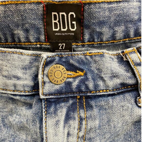 BDG Urban Outfitters Bleached High Waisted Jeans - 27 - Picture 4 of 13